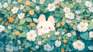 草丛兔兔