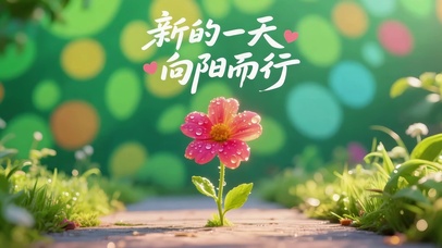 新的一天，向阳而生