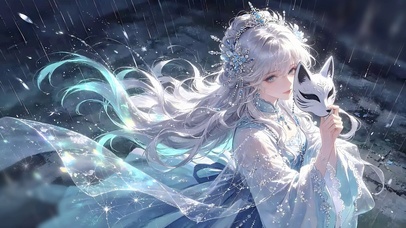 星空面具少女