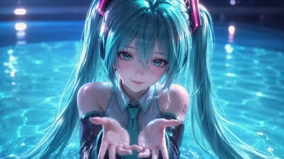 水中少女miku