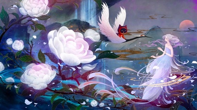 小新山茶花花神