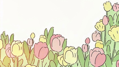 郁金香桌面壁纸