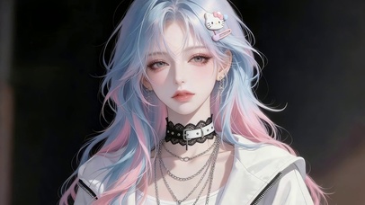 唯美清纯可爱女孩