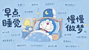 早点睡觉