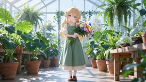 可爱女孩