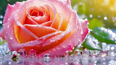 清新护眼微距鲜花