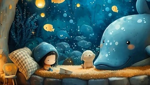 可爱小清新带鱼屏