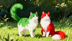 两只猫咪