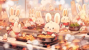 4K 兔子厨房