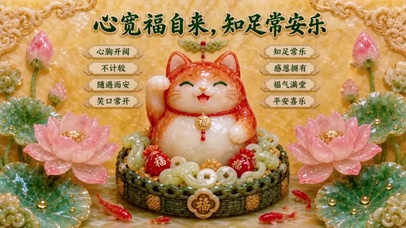 玉石|心宽福自来，知足常安乐