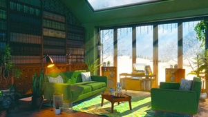 安静阳光小屋