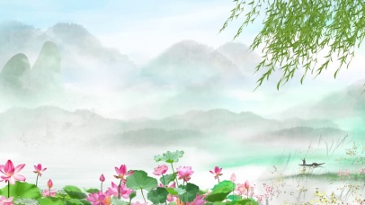 唯美荷花