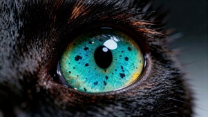 炫彩猫眼特写