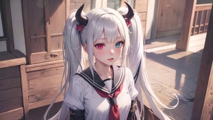 白发恶魔少女