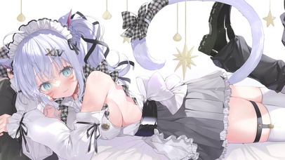 可爱萌系猫少女