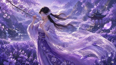 紫霞女神
