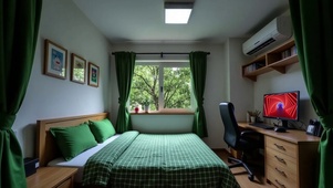 【雨景】雨天的单身公寓