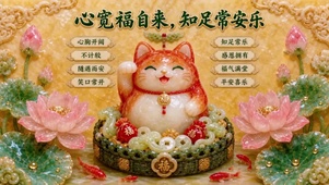 玉石|心宽福自来，知足常安乐