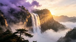 庐山瀑布