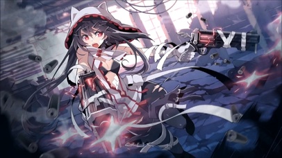 帅气双枪战斗少女