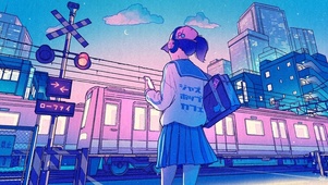 火车站女孩