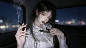 高冷风女孩