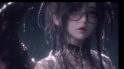 紫色系雨中色孽