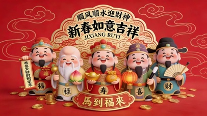 马到福来 新春如意