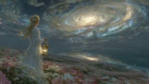 梦境中的女孩科幻萝莉可爱