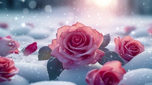 冰雪玫瑰