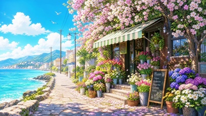 海边的花店