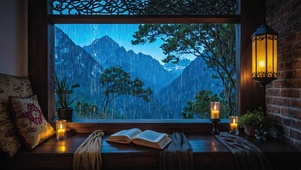 【雨景】山中的夜雨