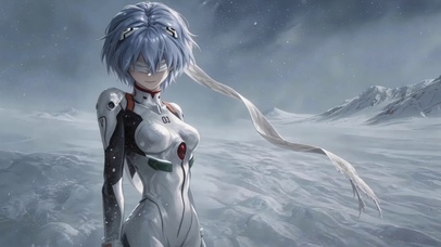 凌波丽雪中