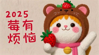 可爱猫咪2025莓有烦恼