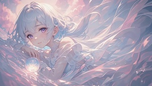唯美星光女孩