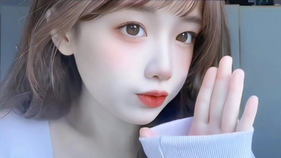 可爱小甜妹治愈萌妹少女动人甜美