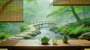 禅意隐居茶舍