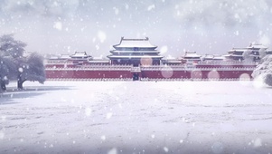 古风雪景
