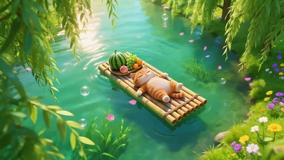 睡觉的小猫