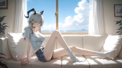 甜美二次元萝莉少女