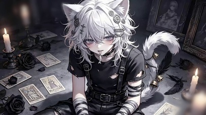 暗黑系猫耳少年