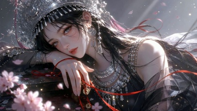 苗银美少女