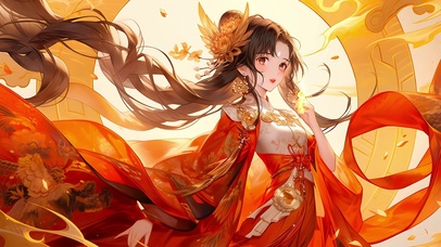 【24节气】橙霞