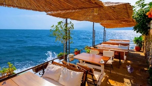 海滩咖啡馆