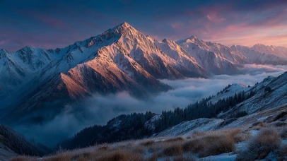 雪山