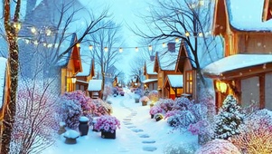 唯美雪景4K
