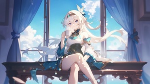 窗边少女流萤
