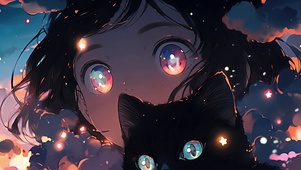 璀璨 夜空
