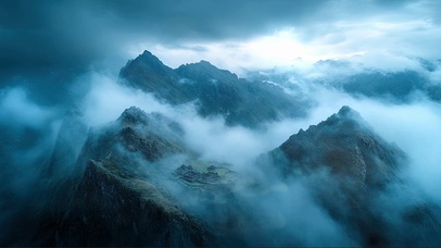 云雾中的马丘比丘