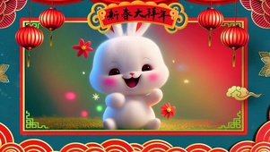 可爱兔子